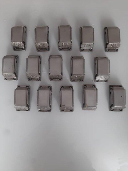 FS - Asbak (15) - Littorina - Aluminium - Set van 15, Hobby en Vrije tijd, Modeltreinen | Overige schalen