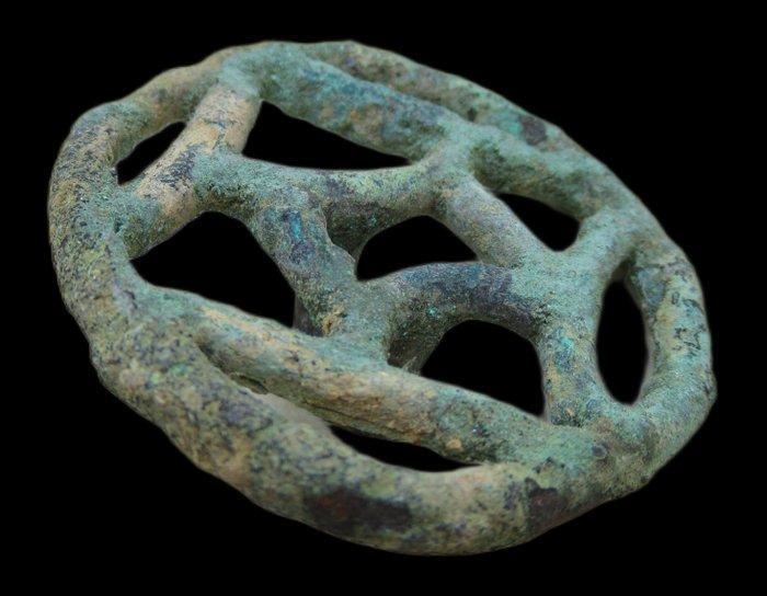 Bactrian oud bronzen zegelstempel - 5 cm (Zonder, Antiek en Kunst, Antiek | Overige Antiek