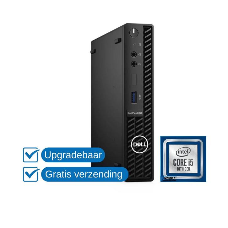 Dell Optiplex 3090 MFF i5-10500T 8GB DDR4 256GB NVMe, Computers en Software, Desktop Pc's, 2 tot 3 Ghz, SSD, Gebruikt, 8 GB, Ophalen of Verzenden