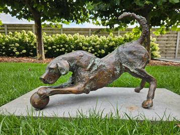 Bronzen kunstbeelden Desmarets, Lothar, Duriez Irénée enz..., Ophalen