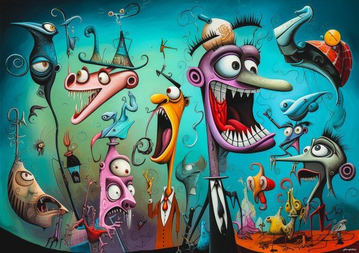 Giancarlo Colombo - GCD Art - Oddwork #157, Antiquités & Art, Art | Objets design