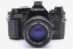 Canon AE-1 Program Black New FD 1.4/50mm Single lens reflex, Nieuw
