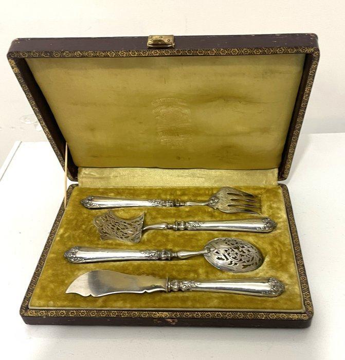 maison C Détouche - Eetservies (4) - .950 zilver, Antiek en Kunst, Antiek | Zilver en Goud