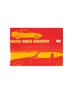 1978 MATRA SIMCA BAGHEERA INSTRUCTIEBOEKJE DUITS, Autos : Divers, Modes d'emploi & Notices d'utilisation