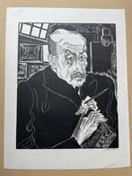 Conrad Felixmüller (1897-1977) - Bildnis Max Liebermann, Antiek en Kunst, Antiek | Overige Antiek