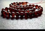 Chapelet en ambre baltique, perles de prière tesbih,