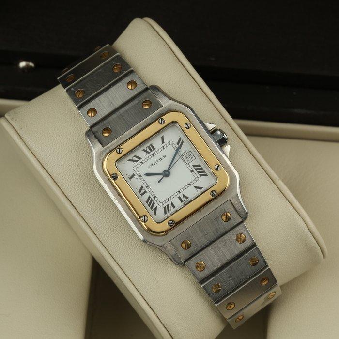 Cartier - Santos Carree - 2961 - Heren - 1980-1989, Handtassen en Accessoires, Horloges | Heren