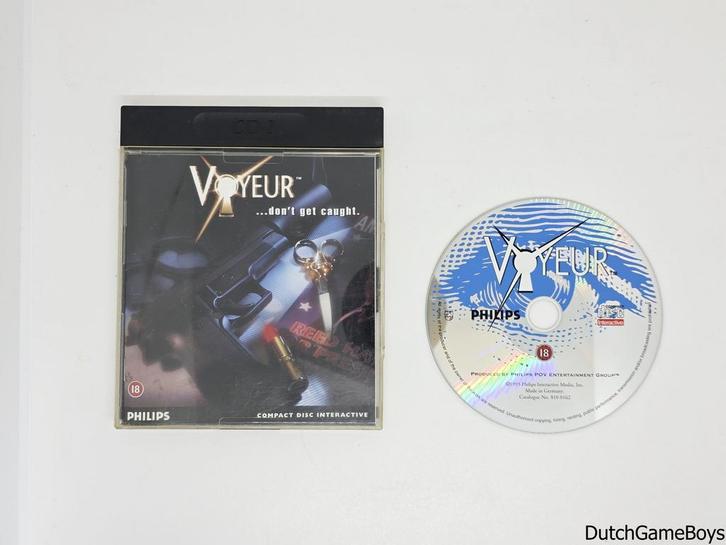 Philips CDi - Voyeur ... dont get caught. - Longbox, Games en Spelcomputers, Games | Overige, Gebruikt, Verzenden