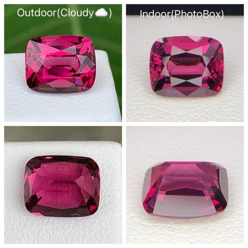 1 pcs Grenat - 2.66 ct - International Colored Gemstone, Handtassen en Accessoires, Edelstenen