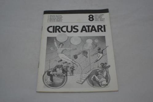 Circus Atari (ATARI MANUAL), Games en Spelcomputers, Spelcomputers | Atari
