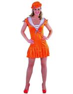 Matroos jurk dames oranje, Nieuw, Ophalen of Verzenden