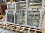 3 delige PVC ramen op stock Draaikip-Vast-Draaikip 300x130, Doe-het-zelf en Bouw, Glas en Ramen, Nieuw, Dubbelglas, Ophalen of Verzenden
