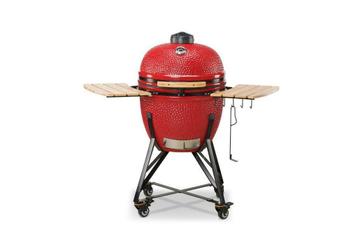 Kamado Bono Grande (Large) Rood  Kamado Houtskoolbarbecue