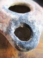 Oud-Romeins Terracotta Gebrandde olielamp laurier detail -