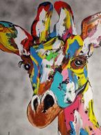 Henry Escobar - GIRAFE COLORE, Antiek en Kunst