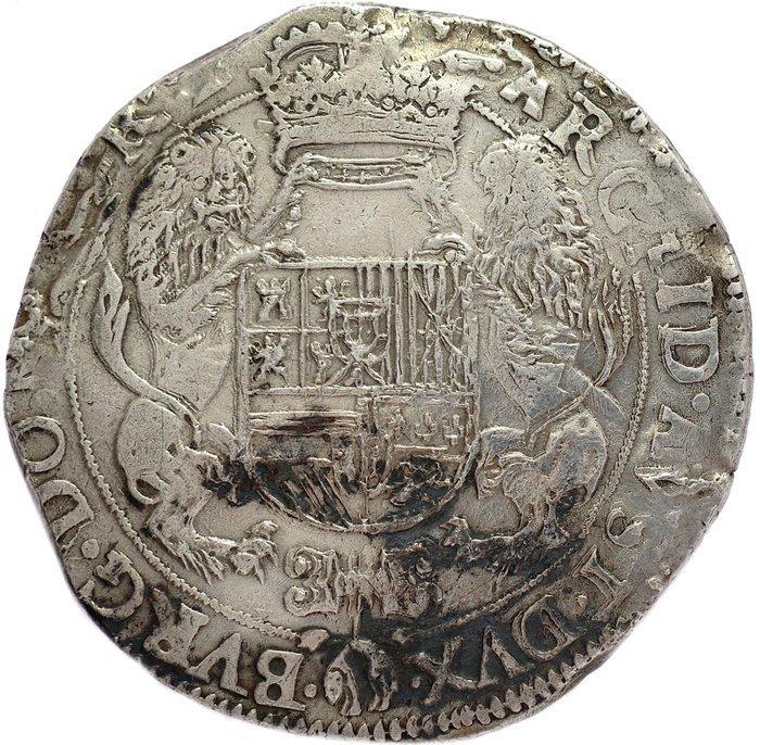 Spaans-Nederland Filips IV. Dukaton 1632 - mm. tower -, Postzegels en Munten, Munten | Nederland