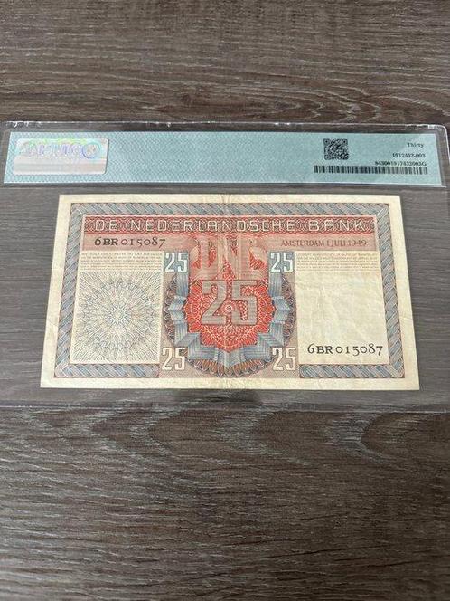 Nederland. - 25 Gulden - 1949 - Pick 84 (Zonder, Postzegels en Munten, Munten | Nederland