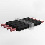 Kit van 12 aluminium staven (3 niveaus), Verzenden