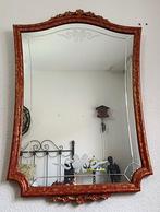 Miroir mural - Cristal, Bois - Gravure Grande, Antiquités & Art