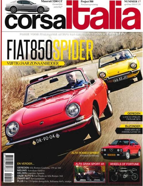 2016 CORSA ITALIA MAGAZINE 17 NEDERLANDS, Livres, Autos | Brochures & Magazines