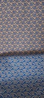 San leucio velluto double face blu e bronzo 500x140 cm -