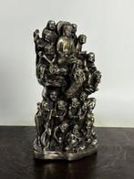 Les Dix-Huit Arhats - Bronze argenté - Chine - Fin du XXe