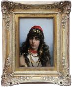 James Emery MAXFIELD (American 1848- 1919) - Portrait of an, Antiek en Kunst