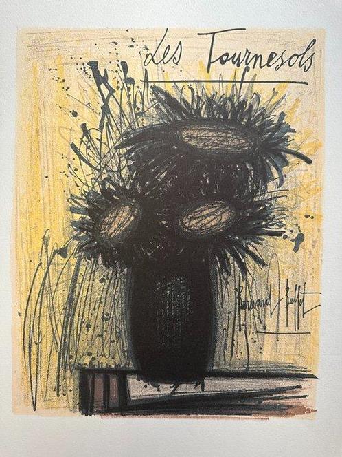 Bernard Buffet (1928-1999) - Lherbier - Les Tournesols 1966, Antiek en Kunst, Antiek | Overige Antiek