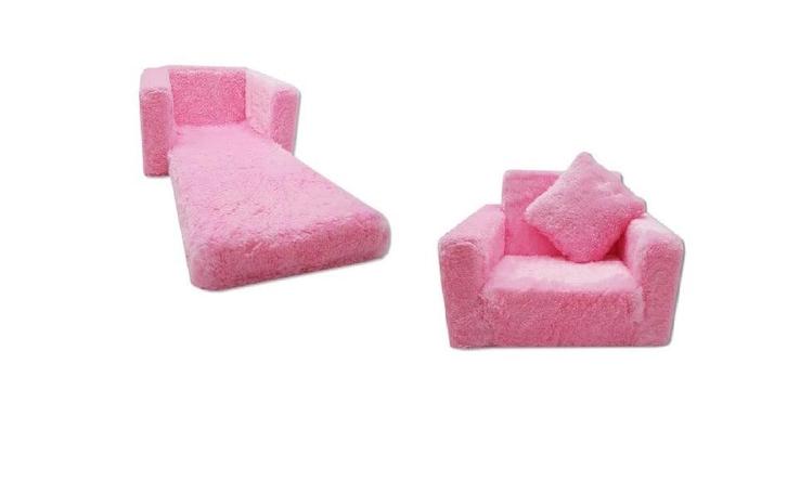 Roze Kinder Slaapbank 100cm - Retour Deal - Logeerbed - 6..., Huis en Inrichting, Slaapkamer | Slaapbanken, 70 cm of minder, 190 cm of minder