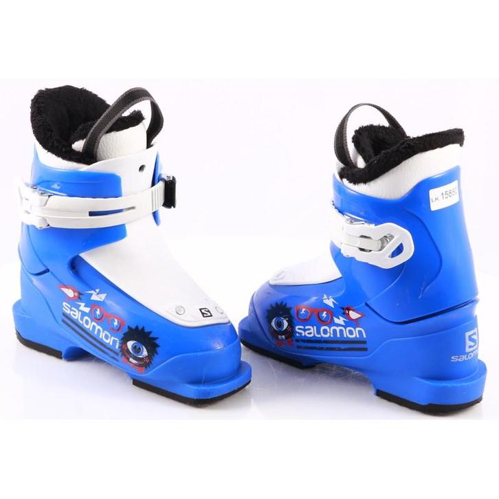 25 25,5 kinder skischoenen SALOMON T1 Race, blue/white ( TOP, Sport en Fitness, Skiën en Langlaufen, Verzenden