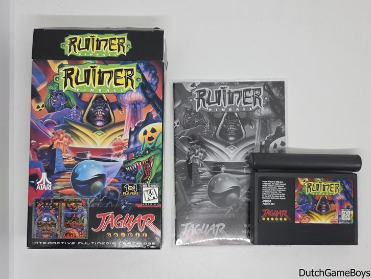 Atari Jaguar - Ruiner Pinball, Games en Spelcomputers, Spelcomputers | Atari, Gebruikt, Verzenden