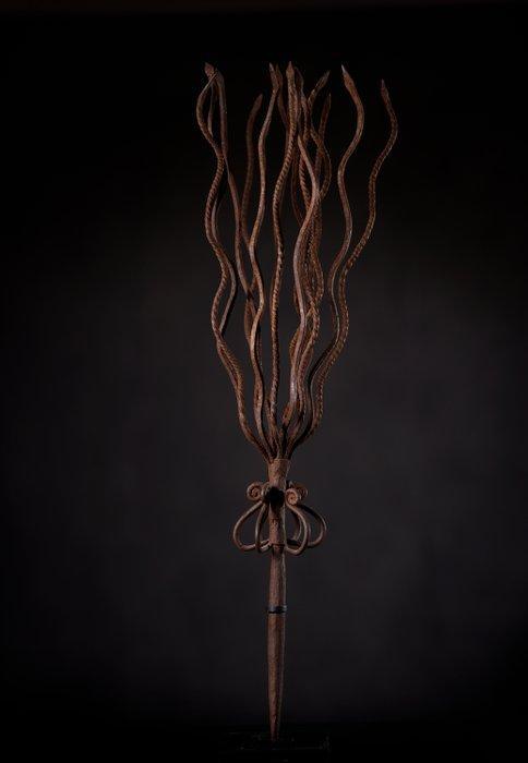 Afrikaanse ijzeren munteenheid, Mumuye - Chamba - Nigeria, Antiek en Kunst, Kunst | Niet-Westerse kunst