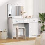 vidaXL 2-delige Dressoir Set met LED en Witte Houten Planken, Huis en Inrichting, Verzenden, Nieuw