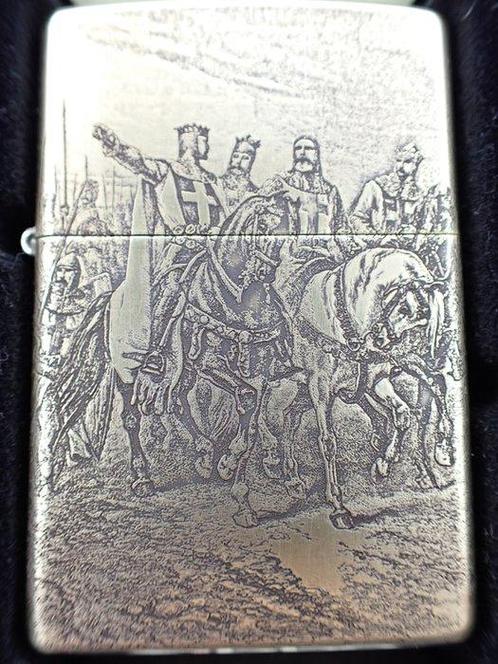 Zippo - Zippo Custom - Leaders of the first Crusade - Sans, Verzamelen, Rookartikelen, Aanstekers en Luciferdoosjes