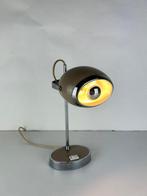 Lampe de table - Métal verni gris - Lampe Space Age Eyeball, Antiek en Kunst, Antiek | Verlichting