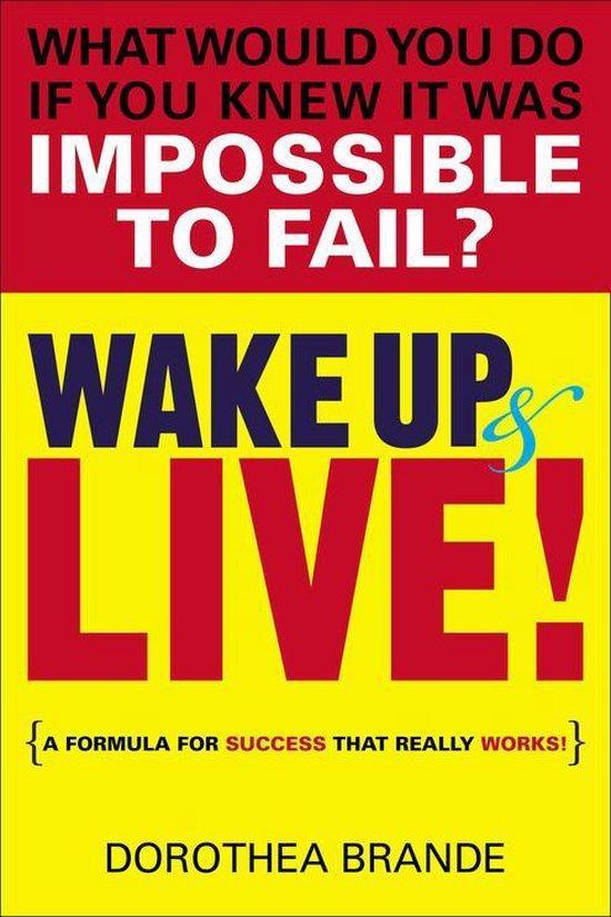 Wake Up and Live! 9780399165115 Dorothea Brande, Livres, Langue | Anglais, Envoi