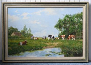 Albertus J. Temming (1942) - Rood- en zwartbont koeien in