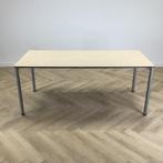 Eromes kantinetafel 180x80 cm,  ahorn - grijs, Gebruikt, Bureau