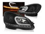 Mercedes W204 2011 tot 2014 LEDtube koplampen Black, Auto-onderdelen, Verzenden, Nieuw, Universele onderdelen