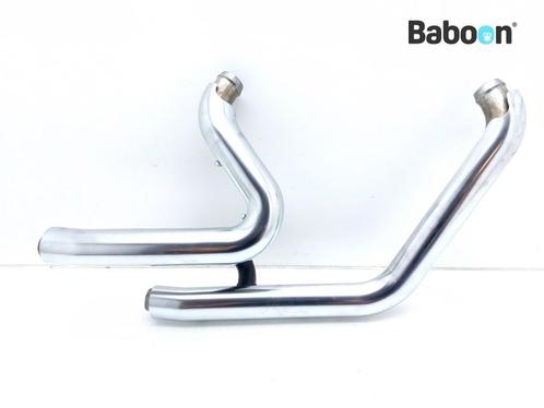Uitlaat Bochtenset Harley-Davidson FLFB Softail Fat Boy, Motoren, Onderdelen | Harley-Davidson, Gebruikt, Verzenden