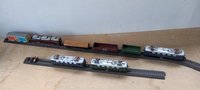 Märklin, Lima H0 - 3034/3037 - Treinset (9) - E141/E41 met 6, Hobby & Loisirs créatifs, Trains miniatures | HO