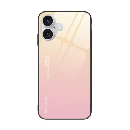 iPhone 16 Pro Hoesje Gradient - TPU en 9H Glas - Shockproof, Telecommunicatie, Mobiele telefoons | Hoesjes en Screenprotectors | Apple iPhone