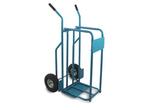 Veiling - Brandhoutkar - Houtkar - Houttransporthulp - Blauw, Tuin en Terras