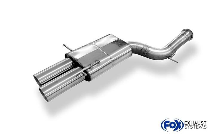FOX Audi RS4 B5 einddemper 90mm - 2x90 Type 25, Auto-onderdelen, Uitlaatsystemen, Nieuw, Verzenden