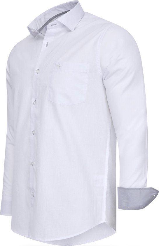 2dekans | Cappuccino Italia - Heren Overhemden Overhemd Uni, Kleding | Dames, Broeken en Pantalons, Ophalen of Verzenden