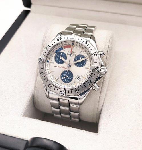 Breitling - Colt Transocean Chronograph - A53040 - Homme -, Handtassen en Accessoires, Horloges | Heren