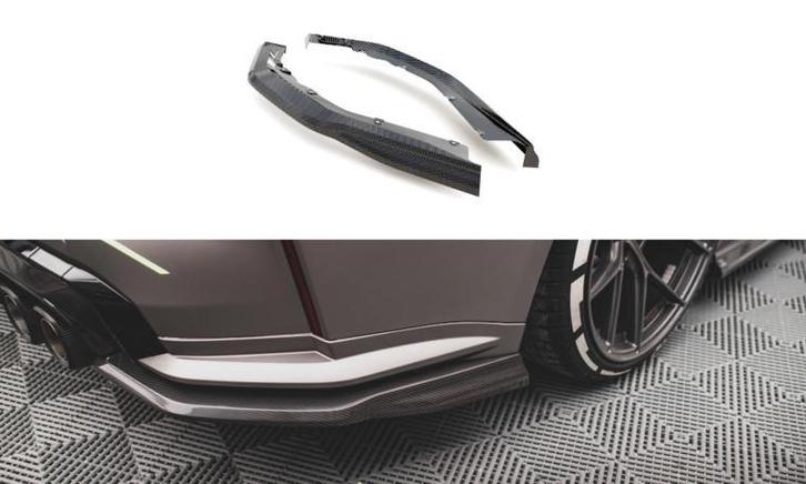 Maxton Design Carbon Splitters Achterzijde BMW M4 G82 B8066, Auto-onderdelen, Carrosserie, Nieuw, BMW, Achter, Links, Rechts