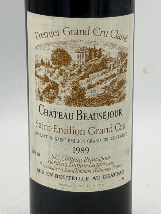 1989 Chateau Beausejour (Duffau-Lagarrosse) - Saint-Émilion, Verzamelen, Wijnen