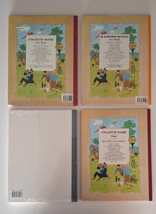 Kuifje - 1 + 5 + 7 + 15 - 4 Albums Facsimile - Eerste, Boeken, Stripverhalen
