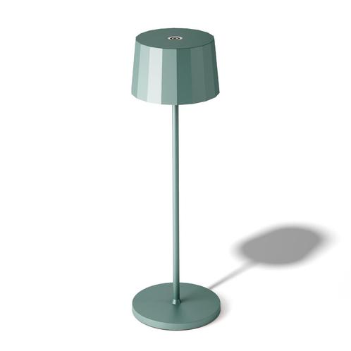 Tafel en bureaulampen Oplaadbare LED Tafellamp Lido Groen, Huis en Inrichting, Lampen | Tafellampen, Verzenden